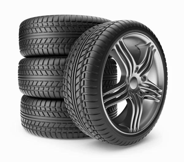 Automobile tyre wheel